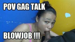 GAG TALK BLOWJOB (LOW DEF VERSION) 240204B3 SARAI INCREDIBLE FUNNY DIRTY GAG TALK WHILE SUCKING COCK + FREE SHOW SD MP4