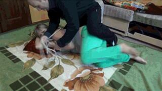 He makes you smell them 5n