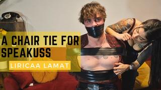 A chair tie for Speakuss