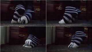 IGNORED - SOCKS UNDER DESK