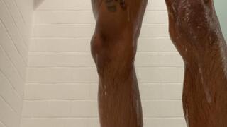 Washing my Feet in the Shower