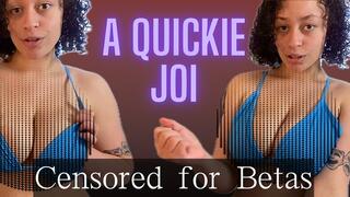 3-Minute Quickie JOI [Censored for Betas}