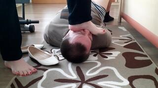 Feet and flat shoes domination