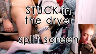 Stuck in the Dryer Split Screen