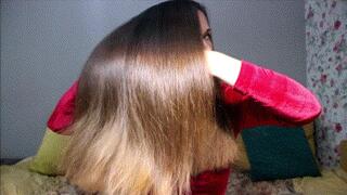 How I make hair straight and silky AVI