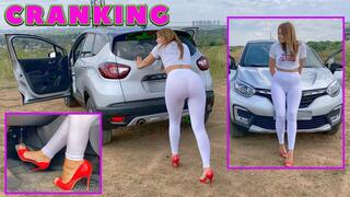 TANYA CAR CRANKING 4K (real video) FULL VIDEO 28 MIN
