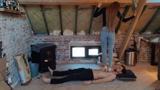 Harsh stiletto trample -Lena-