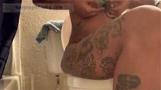 Smoking Redd's Pre-Shower Plops & Milk! MOV Version