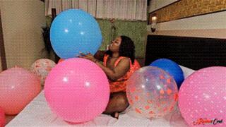 PLAYING AND TEASING BALLOONS - BY RUBY - FULL VERSION FULL HD - NEW KC FEBRUARY 2024!!!