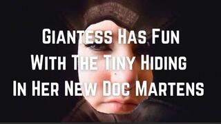 Giantess Finds A Tiny In Her Shoes And Punishes Him- 1080p