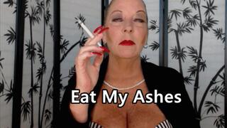 Smoking Fetish Eat My Ashes (WMV)
