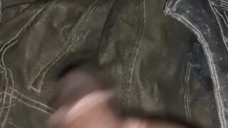 thinking solo footjob