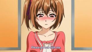 Hot anime girl sucks big dick and fucks good