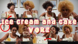 Ice Cream and Cake Vore Episode 3 Princess Sophia Quinnand Mistress Nahla Feti