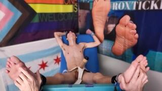 House of Rox: Ezra Tanner Venus tickling