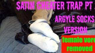 Satin Cheater Trap Pt 2 - sock feet in HD720res no female vore