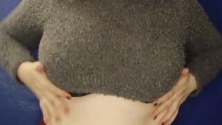 Dani Bishop strips down and sucks you off