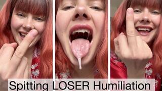 Spitting LOSER Humiliation