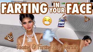 Farting in your Face Body Worship