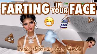 Farting in your Face Body Worship!