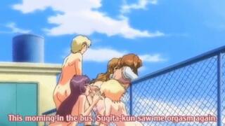 Hentai orgy at school