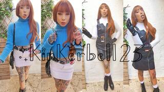 Chainsmoking crush compilation wearing Leather boots - Kinkerbell23