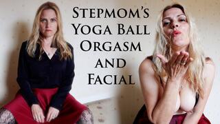 Stepmom's Yoga Ball Orgasm