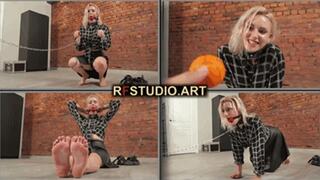 Astrid - Submission Training for my Playful Barefoot Slave (UHD 4K MP4)