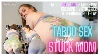Taboo Sex with Stuck StepMom