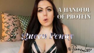 A handful of protein