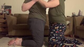 Lesbian Strip Wrestling