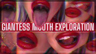 Mouth Exploration of Giantess