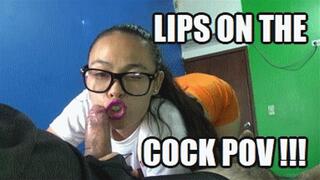 LIP FETISH BLOWJOB 240304B4 SARAI MAKING LIP TRICKS IN FRONT OF THE CAMERA WHILE SUCKING COCK + FREE SHOW (LOWDEF SD MP4 VERSION)