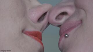 I want our noses to touch