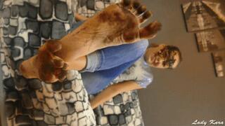 Worship My Dirty Feet in Coal (720 HD)