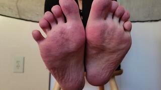 Foot Bitch - Made to Lick and Clean Countess Wednesday's Dirty, Filthy Feet with Your Mouth - Foot Slave, Loser Training, Foot Domination, Foot Humiliation, Subtitles MP4 1080p