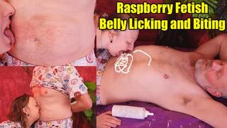 Raspberry Fetish, Licking and Biting! (4K)