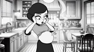 Pregnant Smoking, Bouncing Belly With Cigarette, and Stepdaughters First Cigarette: A Girl Starts Smoking Story