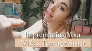 Knocking Up Your Wife's Teenage Sister