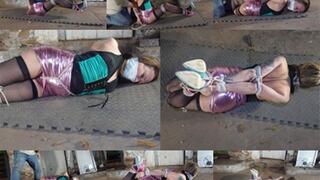 Pretty neighbor girl left alone helplessly crogtied in the cold dank basement (MP4 SD 3500kbps)