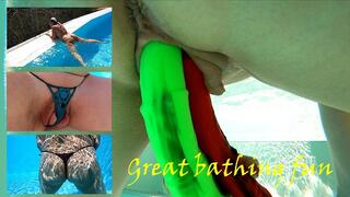Great bathing fun