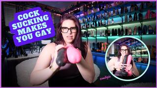 SUCKING COCK MAKES YOU GAY
