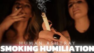 Human Ashtray Smoking Humiliation