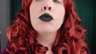 Black Lipstick JOI and Kisses for POV MP4 1080