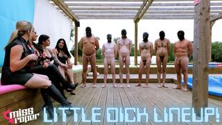 Little Dick Line Up! Ft Matriarch Ezada Sinn, Mistress Michelle Lacy, Miss Tess, Miss Roper, and Domina Helena - HD MP4 1080p Format