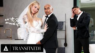 Gorgeous Trans Bride Gracie Jane Cheats With Her Man Of Honor Just Before Her Wedding