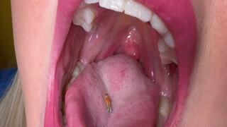 The passion to be in a giant mouth MP4