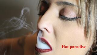 This woman is so sexy and sensual when she smokes (Lorédana) HD - WMV