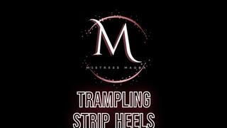 Mistress Magda - trampling strip heels HD
