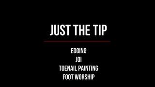 Just The Tip Edging Game Toenail Painting
